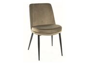 Стул SIGNAL KAYLA Velvet Bluvel 77 оливковый/..