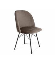 Стул Sheffilton SHT-ST35/S64 артикул СТ-304 кофейный ликер/черный муар