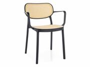 Стул SIGNAL BALI II бежевый/черный..