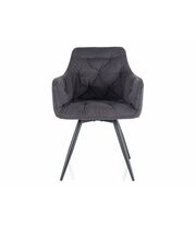 Стул SIGNAL MANGO Vardo 19 графит/черный