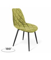 Стул Sheffilton SHT-ST29-C20/S950-VP фисташковый/черный муар, поворотный