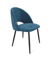 Стул Sheffilton SHT-ST34/S129 тихий океан/черный муар