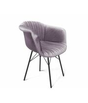 Стул Sheffilton SHT-ST31-C1/S64 ледяная лаванда/черный муар