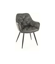 Стул SIGNAL CHERRY Buffalo 06 серый/черный