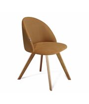 Стул Sheffilton SHT-ST35/S39 горчичный/светлый орех