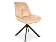 Стул SIGNAL BOOGIE I Velvet Bluvel 28 бежевый..