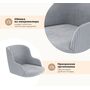 Стул Sheffilton SHT-ST39-4/S1470-VP стальной серый/черный муар, поворотный
