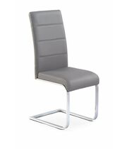 Стул HALMAR K85 серый/хром