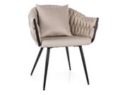 Стул SIGNAL NUVO Velvet Bluvel 30 светло-беже..