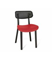 Стул Sheffilton SHT-S85 артикул СТ-85 черный/черный/красный