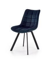 Стул HALMAR K332 синий/черный