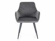 Стул SIGNAL FIG Velvet Bluvel 14 темно-серый/..