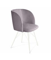 Стул Sheffilton SHT-ST33/S37 сиреневая орхидея/белый