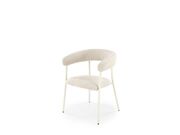 Стул HALMAR K557 бежевый/белый..