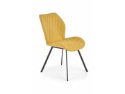 Стул HALMAR K360 горчичный/черный..