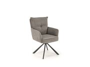 Стул HALMAR K528 серый/черный..