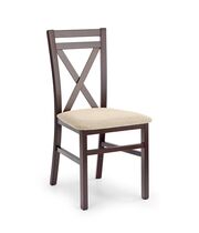 Стул HALMAR DARIUSZ темный орех/Lars 07