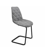 Стул Sheffilton SHT-ST29-C20/S45-1 артикул СТ-606 серый туман/черный муар