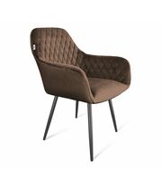 Стул Sheffilton SHT-ST38/S95-1 кофейный ликер/черный муар