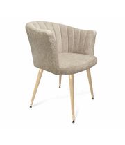 Стул Sheffilton SHT-ST42-1/S95-WH-1 милк/прозрачный лак/черный муар