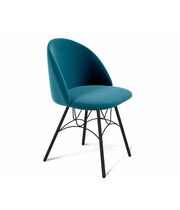 Стул Sheffilton SHT-ST35/S107 артикул СТ-597 тихий океан/черный муар