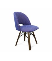 Стул Sheffilton SHT-ST34/S70  синий мираж/темный орех/черный