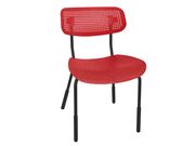 Стул Sheffilton SHT-S85PB-1 красный/красный/ч..
