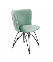 Стул Sheffilton SHT-ST36-3/S112 нежная мята/черный муар