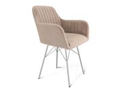 Стул Sheffilton SHT-ST38-1/S64 латте/хром лак..